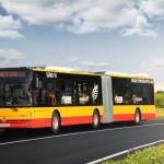 GAZPROM Germania hatgemeinsam mit dem polnischen Bushersteller Solbus 35 mit flüssigem Erdgas (LNG) betriebene Busse in Warschau in Betrieb genommen