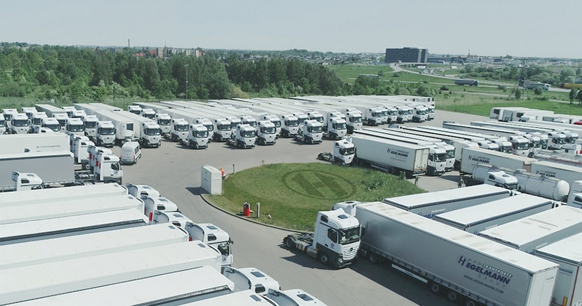 Die Hegelmann Gruppe gehört mit mehr als 4000 LKW zu den größten Speditionen Europas